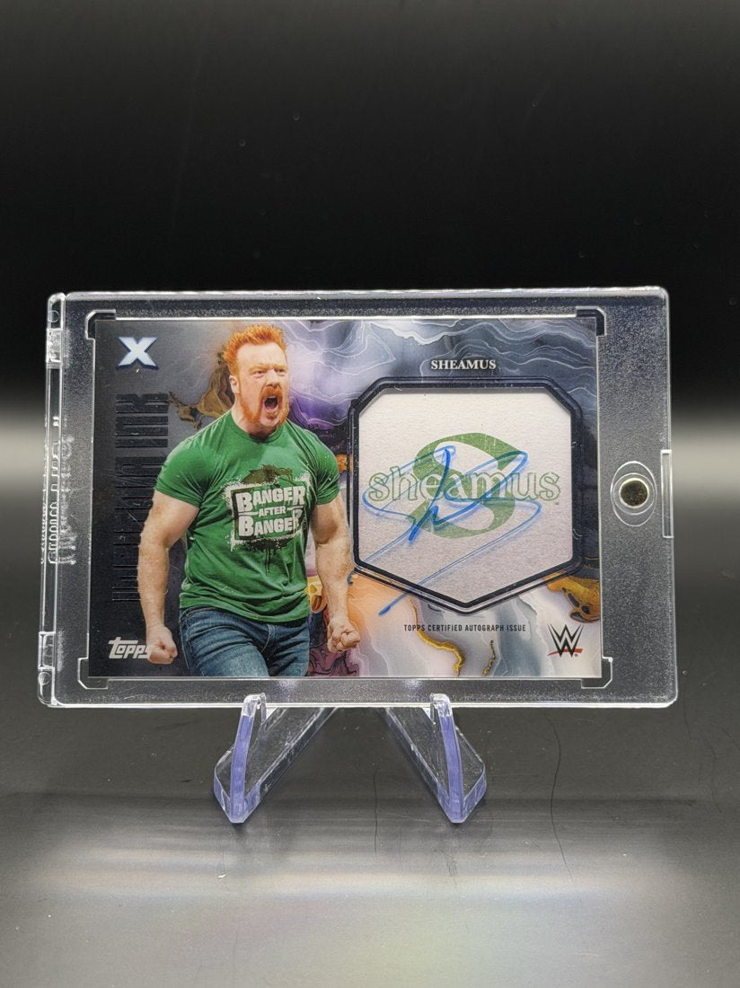 Sheamus 2025 Topps Exalted WWE Insignia Ink Autograph