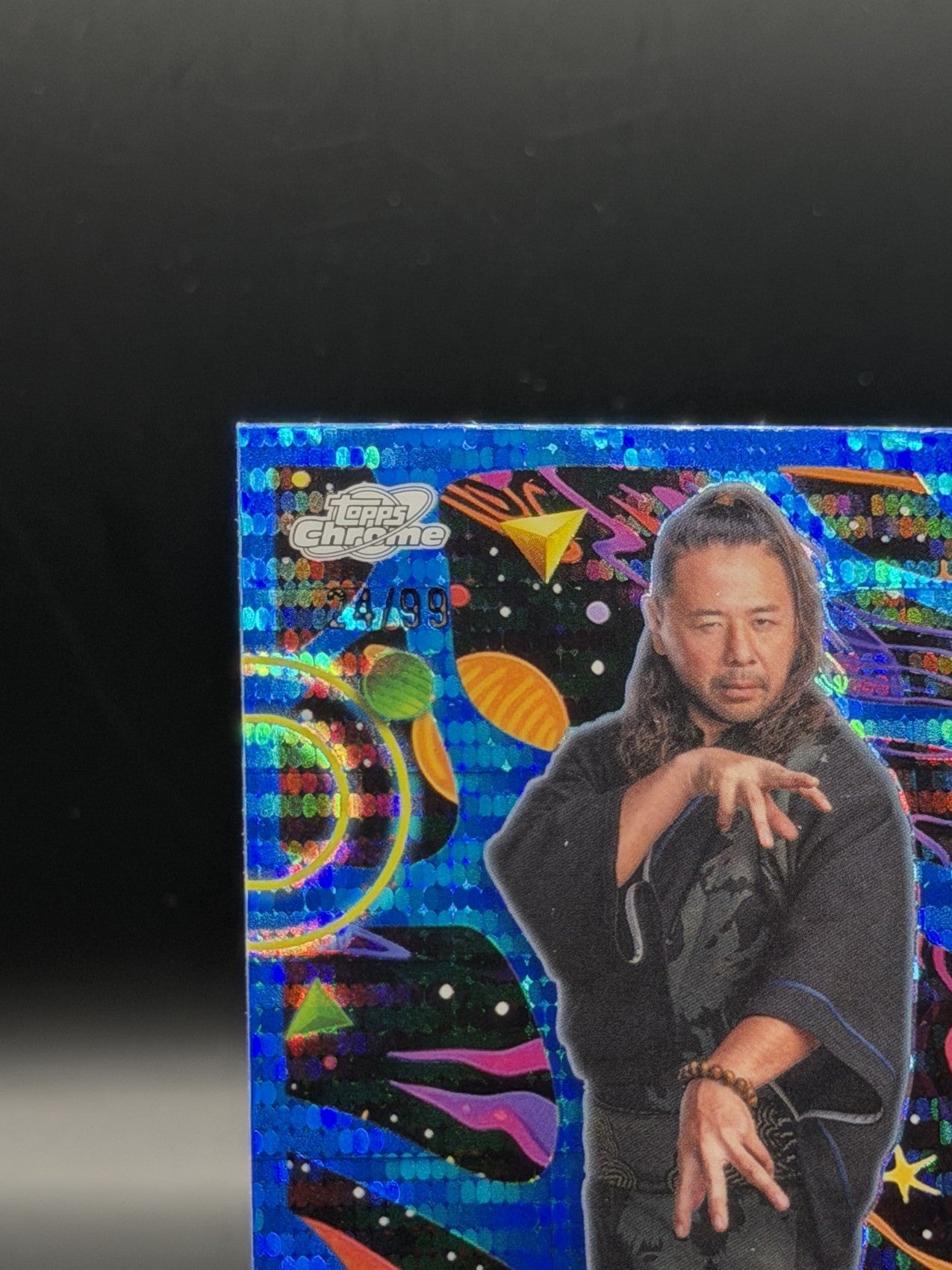 Shinsuke Nakamura Blue Refractor /99 shine