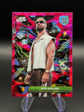 Seth Rollins 2026 Topps Chrome WWE Pink Refractor /299 front