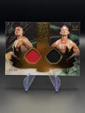 Gunther and Ludwig Kaiser 2025 Topps Royalty WWE Prodigious Pairings Dual Relic /99 front