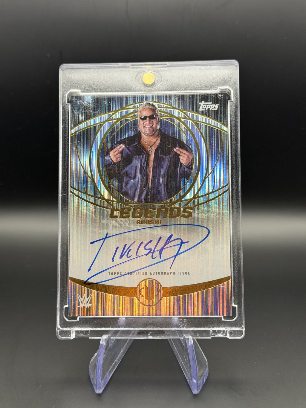 Rikishi 2025 Topps Universe WWE Legends Autograph front
