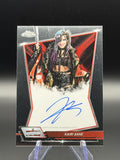Kairi Sane 2026 Topps Chrome WWE Red Brand Chrome Autograph front