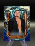Gunther 2026 Topps Chrome WWE Extraterrestrial Blue Sparkle /99 front