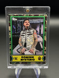 Dominik Mysterio 2025 Topps WWE x BAPE Green Camo front