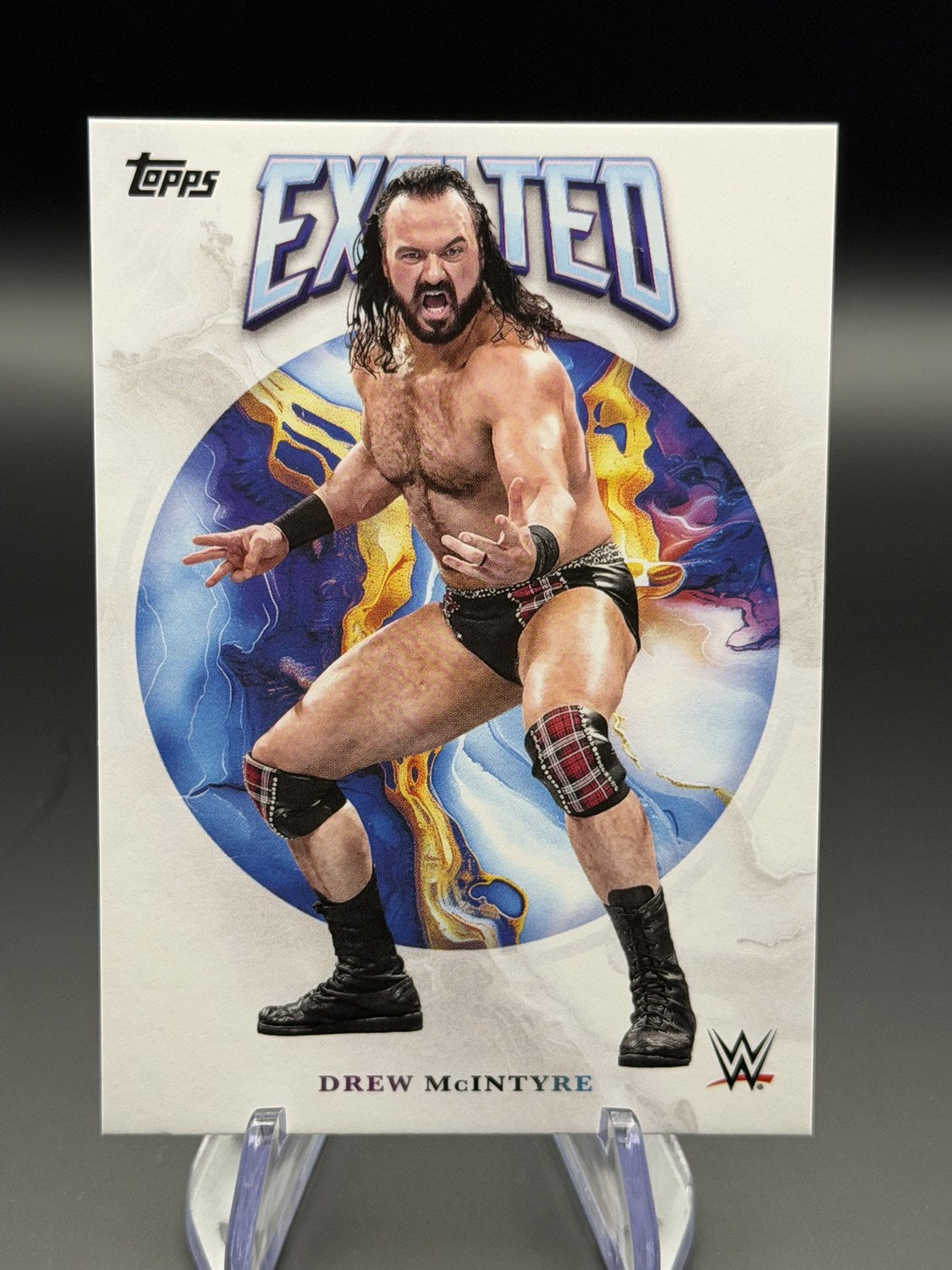 Drew McIntyre 2025 Topps Exalted WWE Base front
