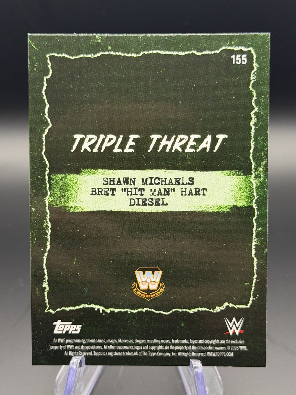 Triple Threat #155 /99 back
