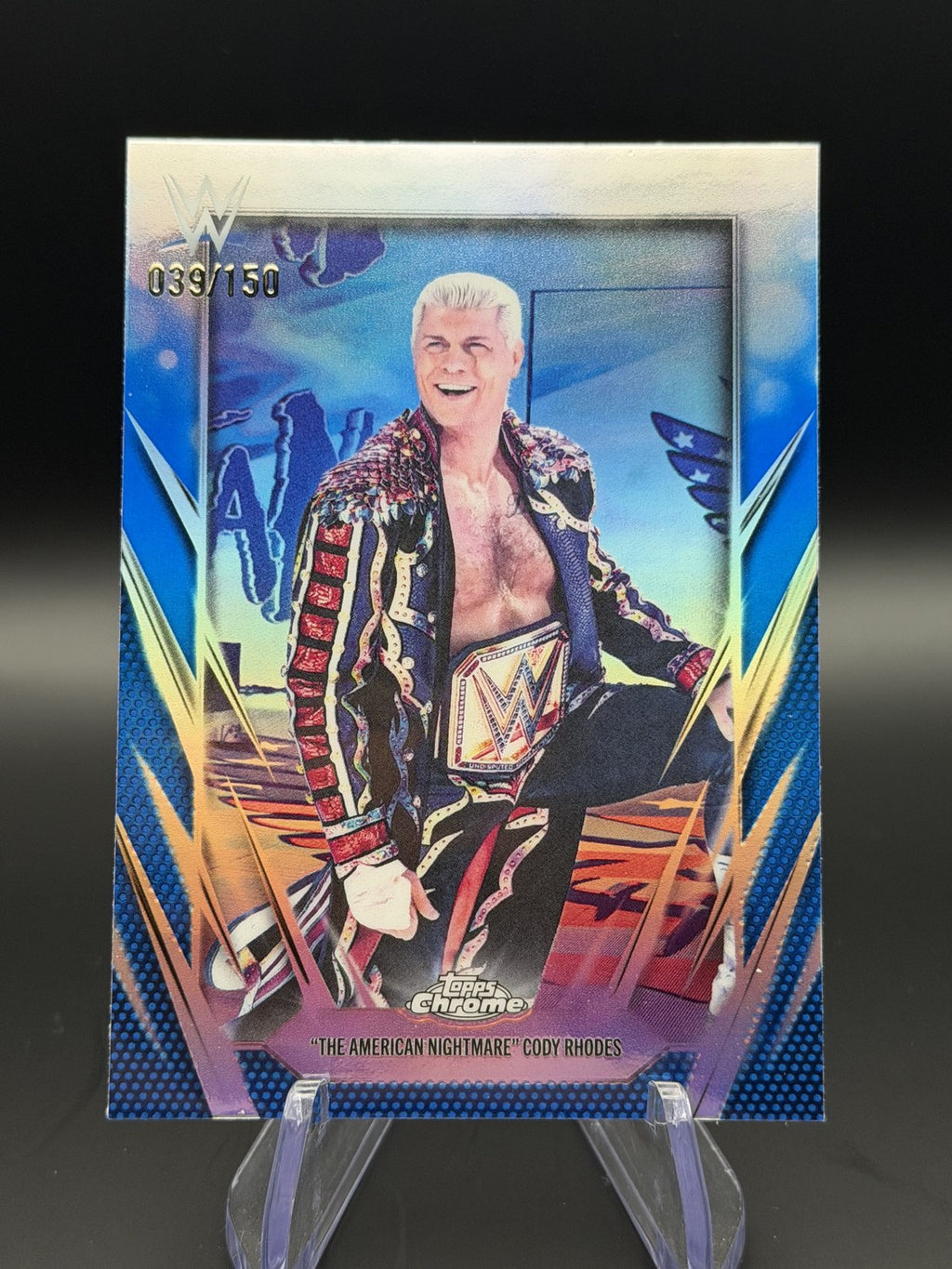 Cody Rhodes Chrome Refractor 039/150 front
