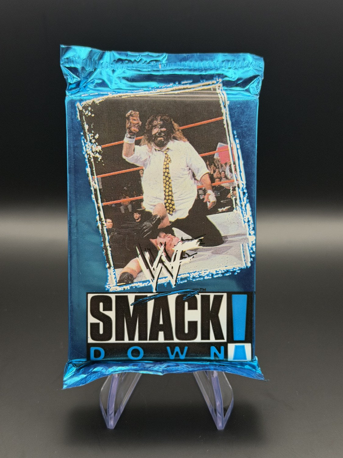WWF SmackDown Collector Cards sealed pack alternate front