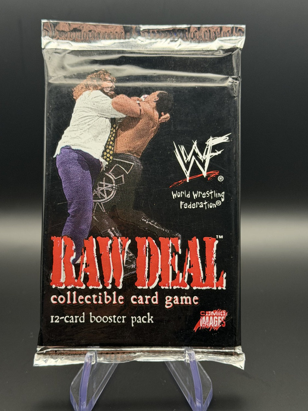 WWF Raw Deal booster pack alternate front