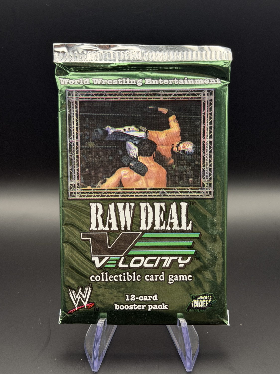 WWE Raw Deal Velocity booster pack alternate front