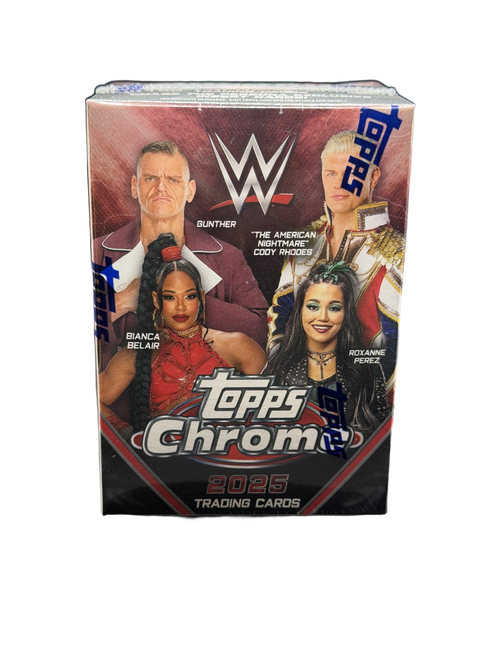 2025 Topps Chrome WWE Blaster Box sealed