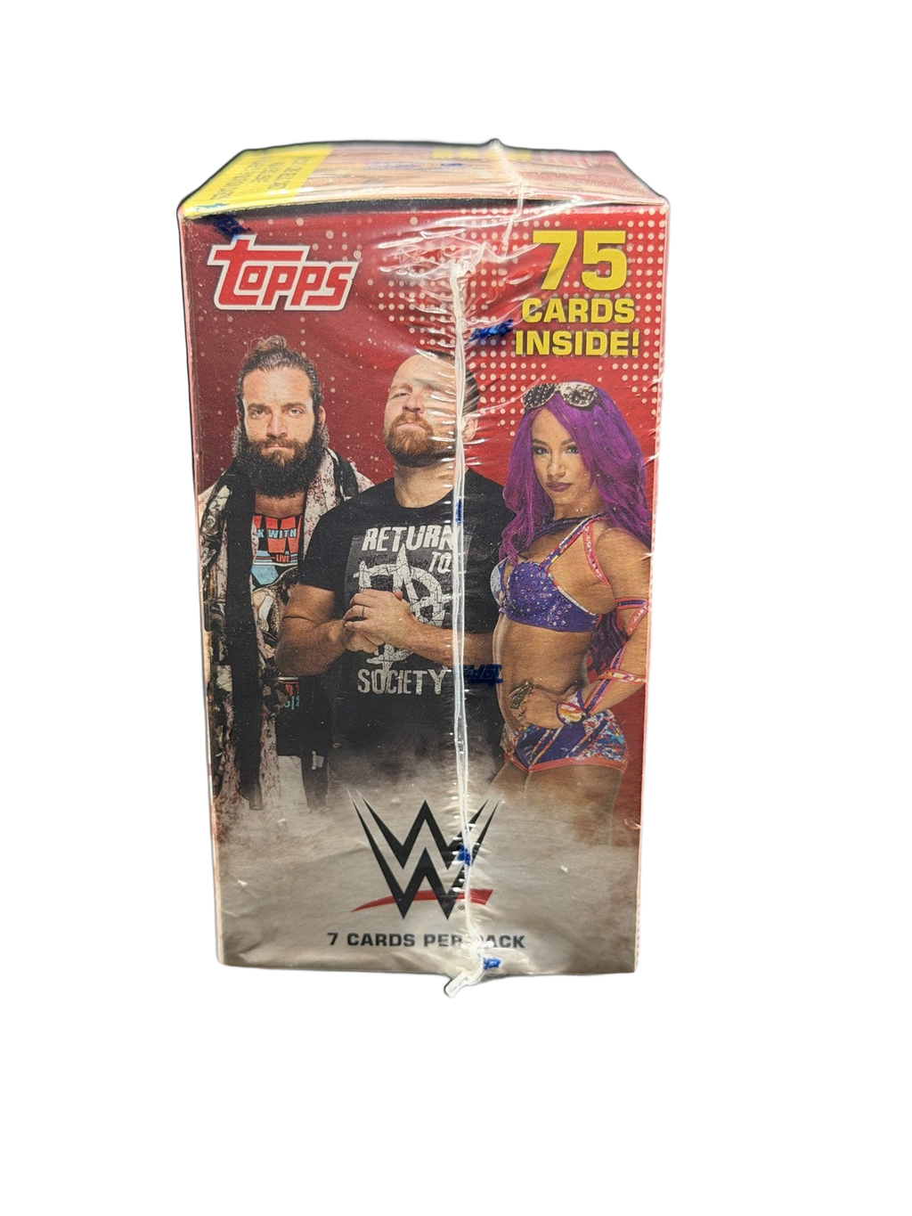 2019 Topps WWE RAW Blaster Box angle