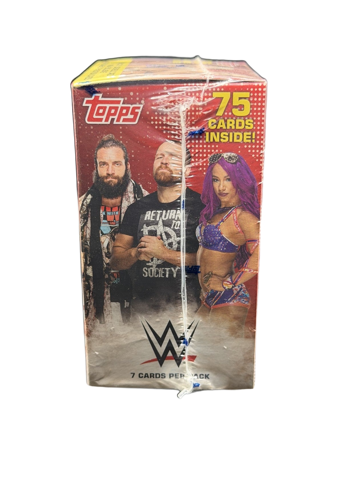 2019 Topps WWE RAW Blaster Box angle