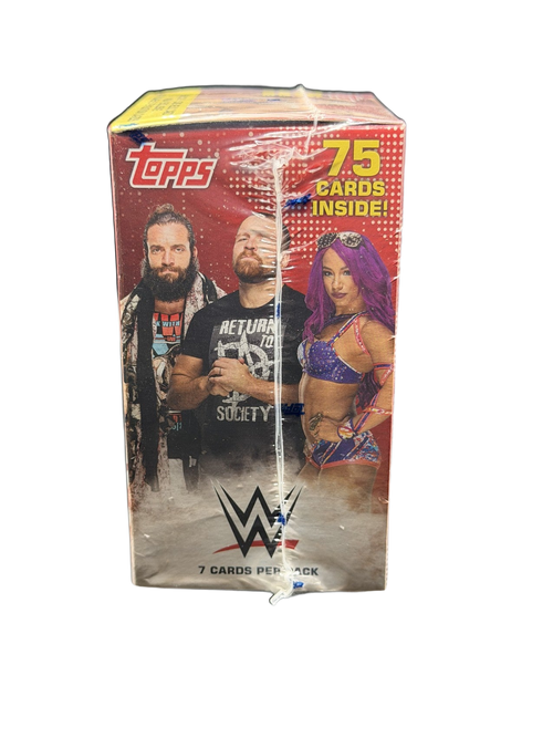 2019 Topps WWE RAW Blaster Box angle
