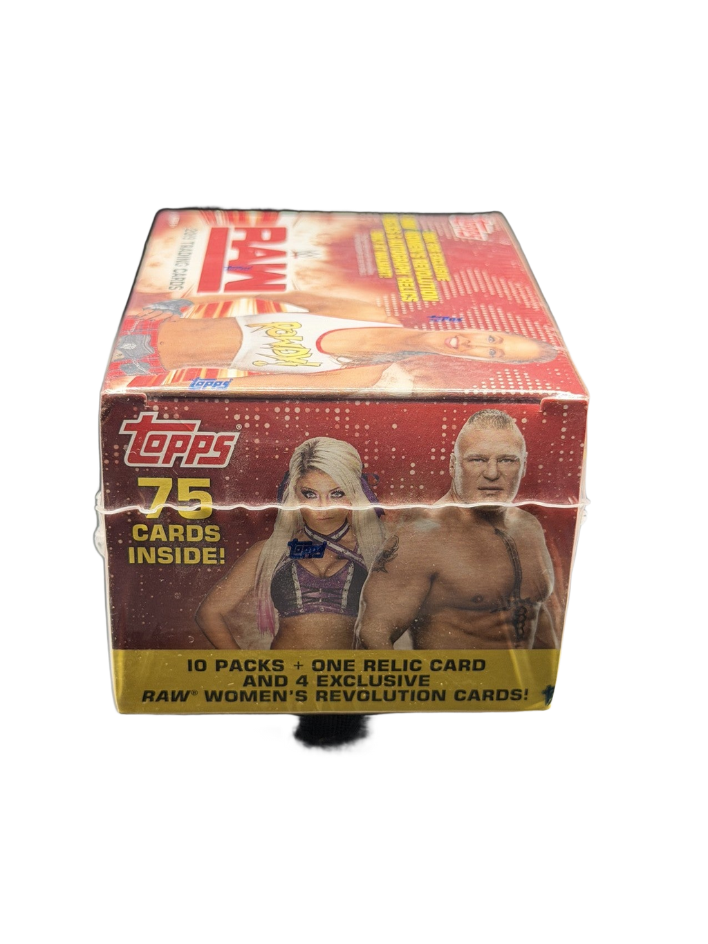 2019 Topps WWE RAW Blaster Box angle 2