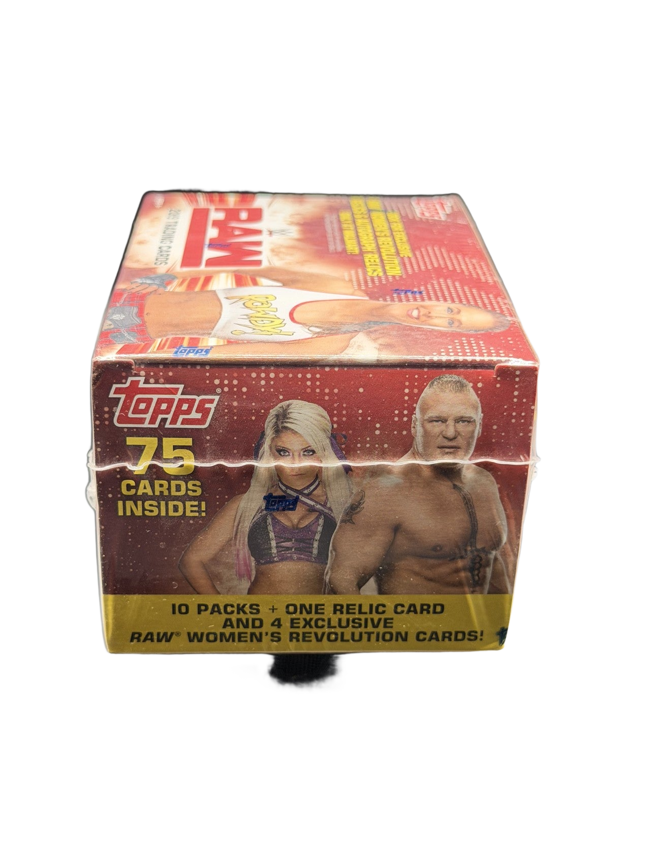 2019 Topps WWE RAW Blaster Box angle 2