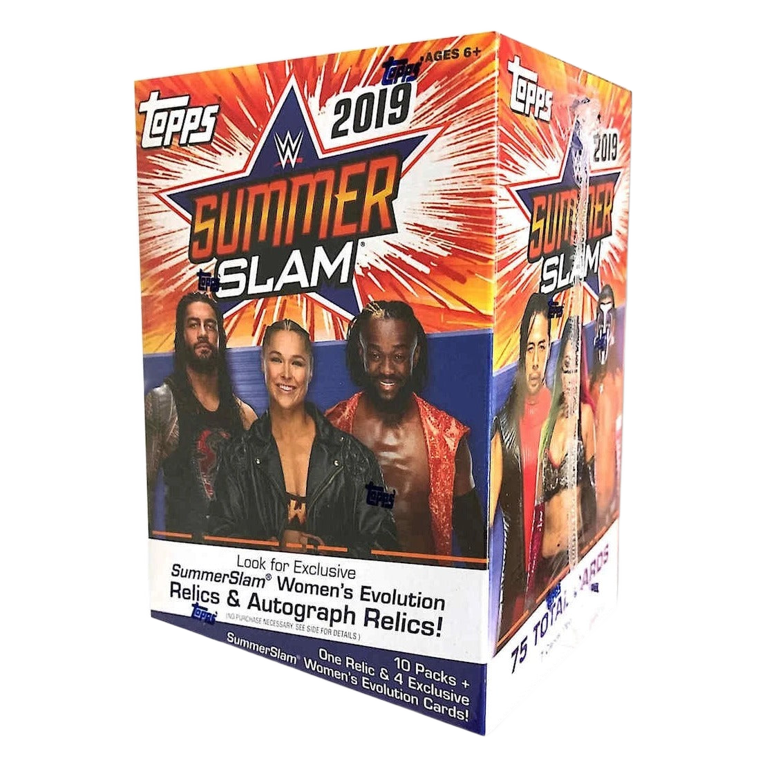 2019 Topps WWE SummerSlam Blaster Box sealed