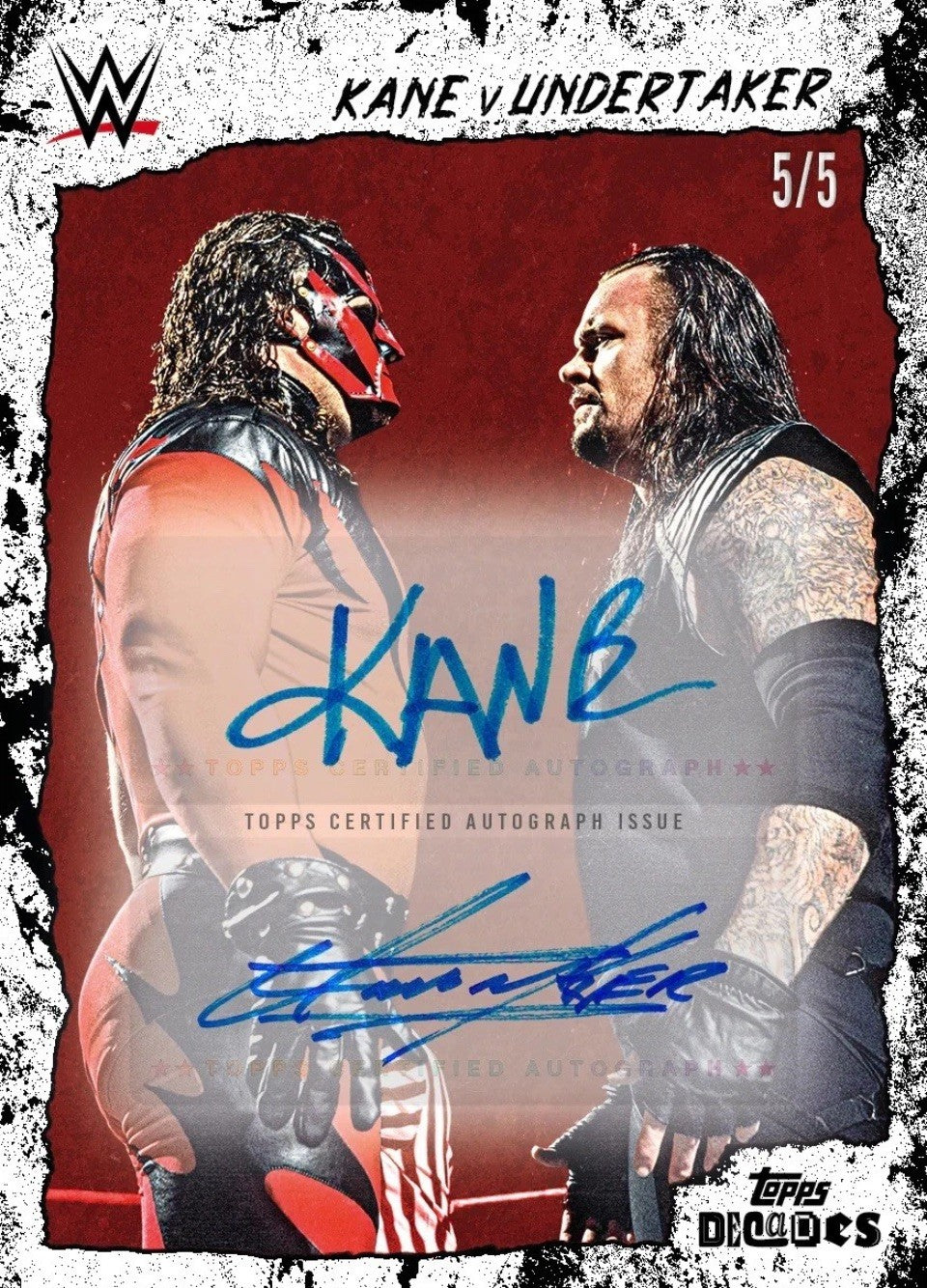 2026 Topps Decades WWE 90's Edition preview card