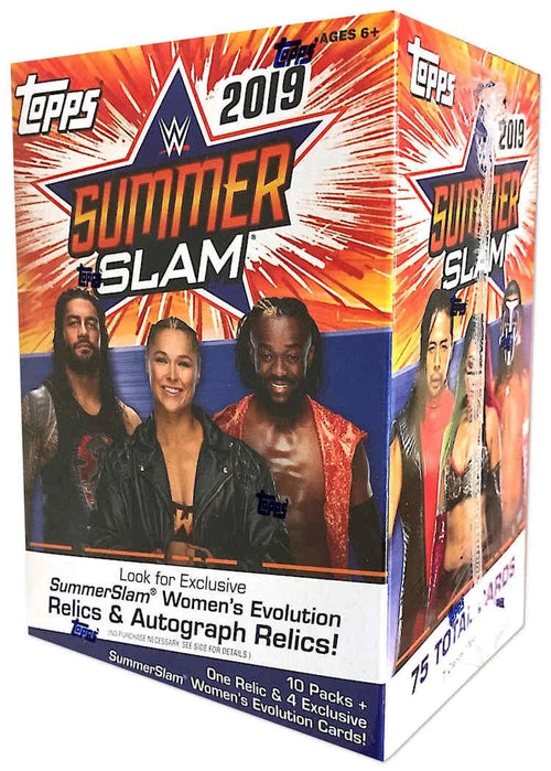 2019 Topps WWE SummerSlam Blaster Box (Sealed)